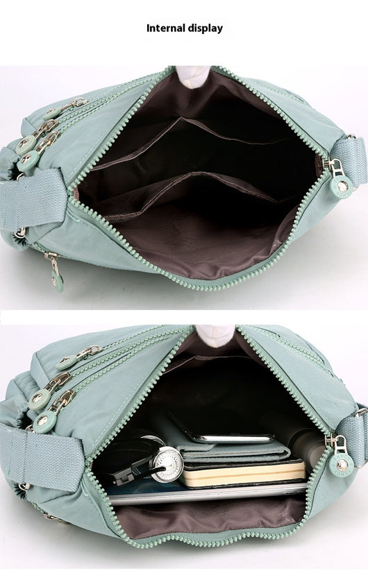 Bolsa Mensajera Unisex Nylon Ligera - Diseño Minimalista y Funcional - Image 40