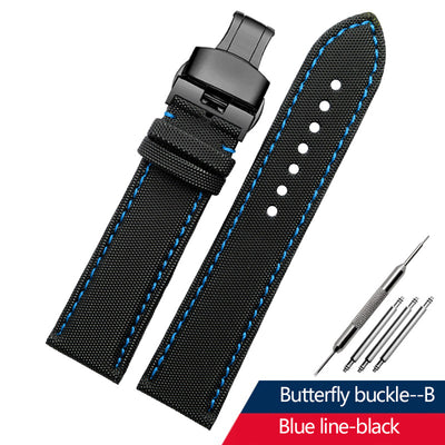 Correa de Reloj Nylon Canvas Tiansuo Haixing para Hombre - Image 18