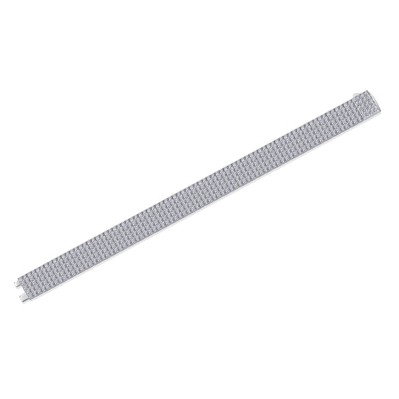 Pulsera de Plata S925 con Moissanita - Joyería Lujo Minimalista