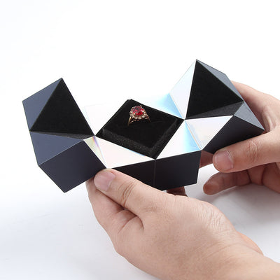 Caja de Anillo Personalizada Cubo Mágico - Propuesta de Matrimonio - Image 11