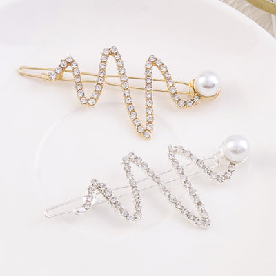 Pinza para Cabello con Palabras y Perlas - Accesorio para Flequillo - Image 10