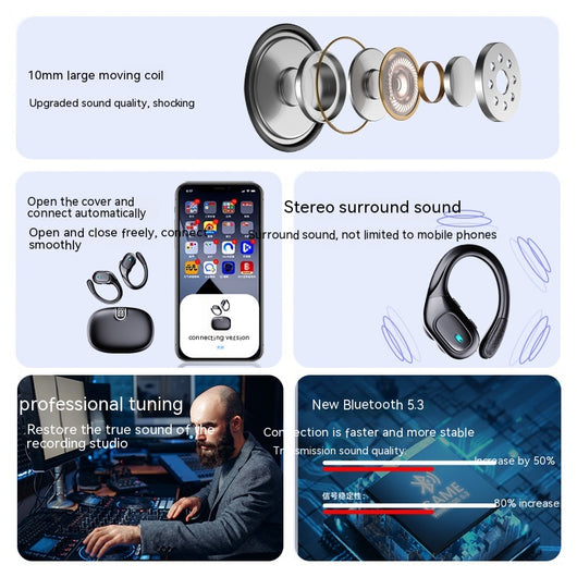 Auricular Bluetooth Inalámbrico con Cancelación de Ruido y Llamadas HD - Image 12