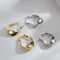Aretes Plata Esterlina Retorcidos con Brillo