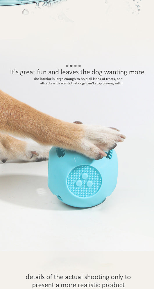 Pelota Interactiva para Perros y Gatos - Juguete Dispensador de Comida con Silicona Segura - Image 17
