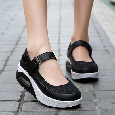 Zapatos de plataforma con suela suave y cómoda - Image 14