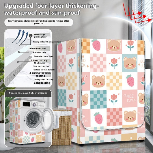 Funda Protectora para Secadora - Cubierta Térmica Antipolvo Universal - Image 7