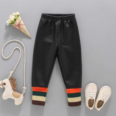 Pantalones de Cuero para Niña con Forro Térmico - Image 18