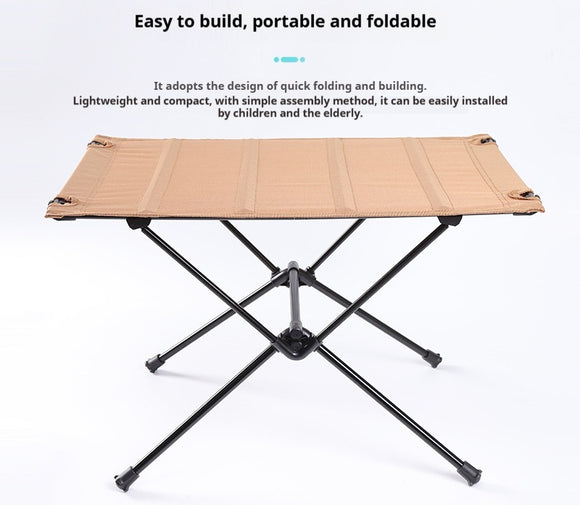 Mesa Plegable de Aluminio para Exterior