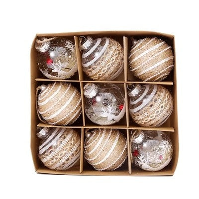 Adornos Navideños 6CM PET Pintados a Mano - Image 13