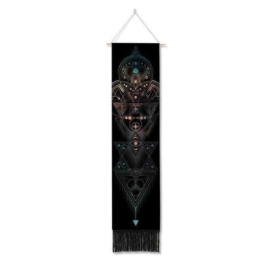 Tapiz Bohemio Chakras con Borlas - Decoración Mística para tu Hogar - Image 2
