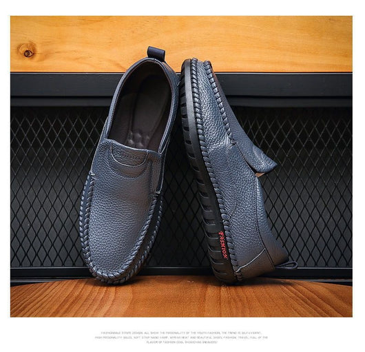 Zapatos Casuales de Cuero para Hombre sin Cordones - Image 21