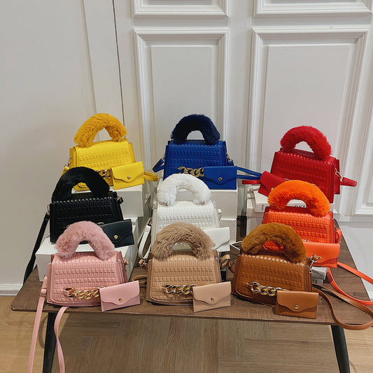 Bolso de Mano Acolchado con Cadena - Bandolera para Mujer - Image 2