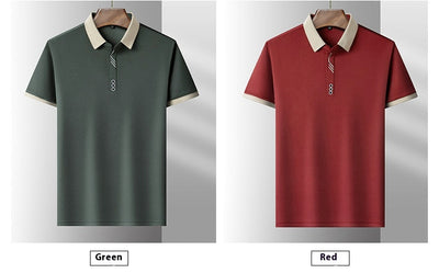 Camiseta Casual Hombre Cuello Solapa - Transpirable y Suave al Tacto - Image 16