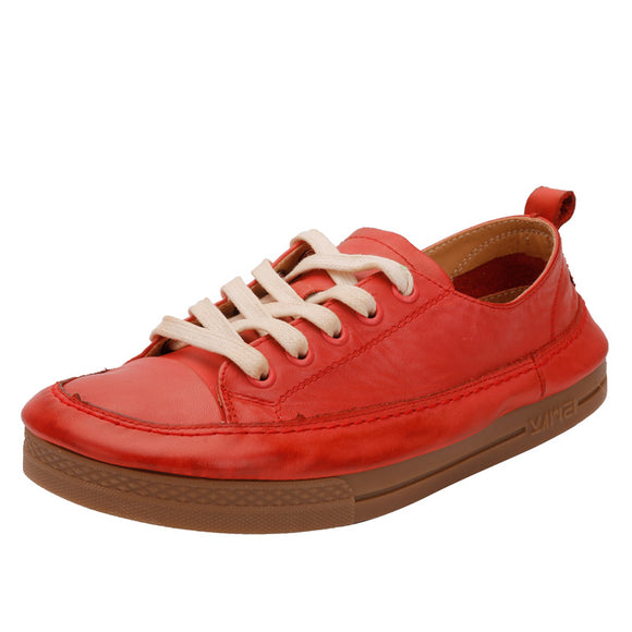 Zapatos de Cuero con Cordones - Versátiles para Todas las Estaciones