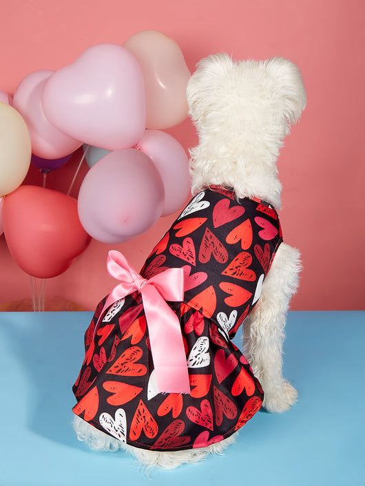 Vestido Estampado Día del Amor para Mascotas - Perros y Gatos - Image 11