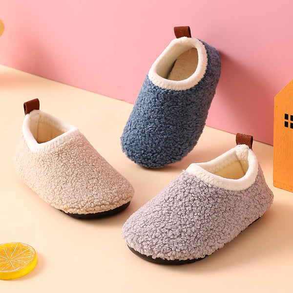 Pantuflas Térmicas Infantiles con Suela Antideslizante - Invierno