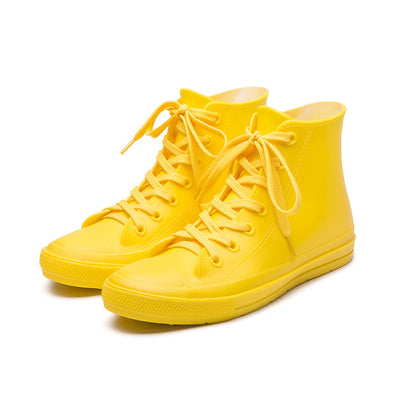 Botas Impermeables Coreanas Cortas Antideslizantes para Mujer - Image 7