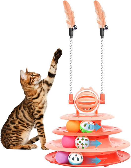 Juguetes Interactivos para Gatos - Set Completo de Entretenimiento Felino - Image 4