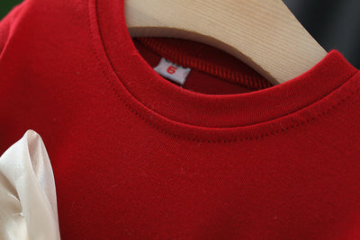 Vestido Infantil Manga Larga Primavera Otoño - Image 13