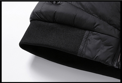 Chaqueta Impermeable con Capucha para Hombre Tallas Grandes Invierno - Image 17