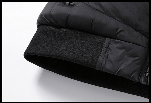 Chaqueta Impermeable con Capucha para Hombre Tallas Grandes Invierno - Image 17