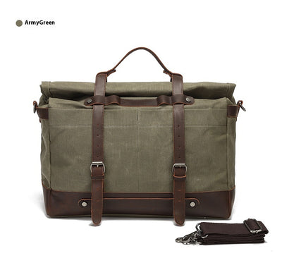Bolsa Bandolera de Lona Unisex - Estilo Casual y Versátil - Image 16