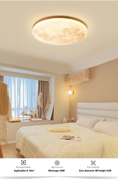 Lámpara LED de Techo Nórdica Moon - Luz Cálida para Dormitorio y Espacios Acogedores - Image 27