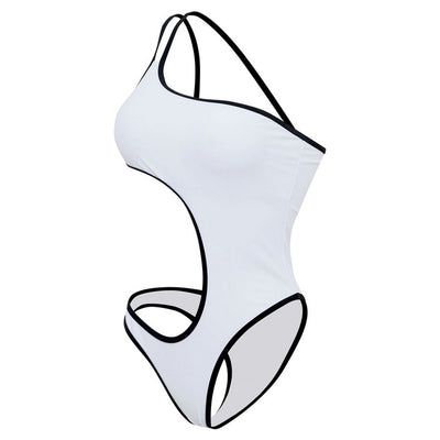 Traje de Baño Enterizo con Espalda Abierta y Detalle de Cintura - Image 5