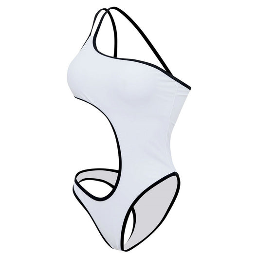 Traje de Baño Enterizo con Espalda Abierta y Detalle de Cintura - Image 5