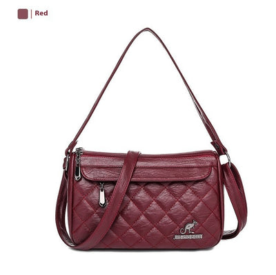 Bolso Bandolera de Cuero PU Texturizado Suave - Image 9