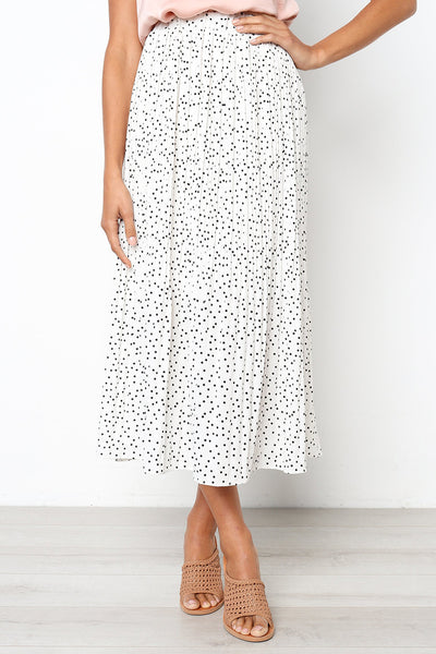 Falda Larga Plisada con Bolsillos para Mujer - Image 7