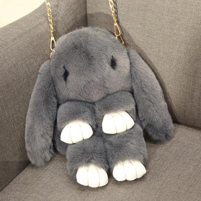 Bolso Mensajero Princesa Infantil de Peluche Suave Mediano para Niñas - Image 20
