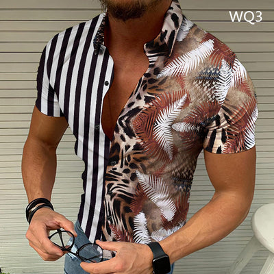 Camisa de Playa Estampada para Hombre - Image 8