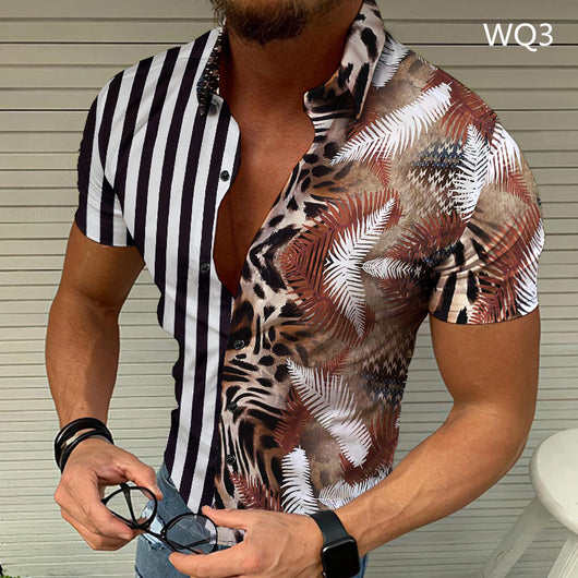 Camisa de Playa Estampada para Hombre - Image 8