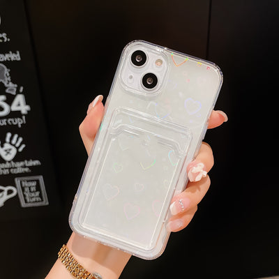 Funda Transparente para Celular con Diseño 3D Love - Image 5