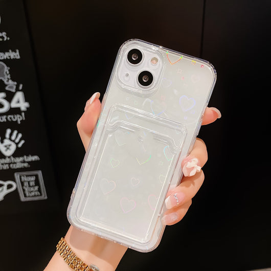Funda Transparente para Celular con Diseño 3D Love - Image 5