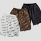 Pantalones Cortos Deportivos Hombre con Estampado - Shorts Playa Cintura Ajustable