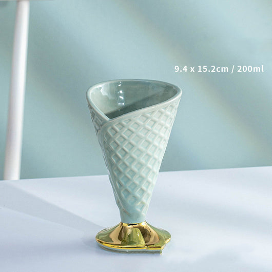 Vaso Creativo para Helado de Color Sólido de Alto Valor - Image 3