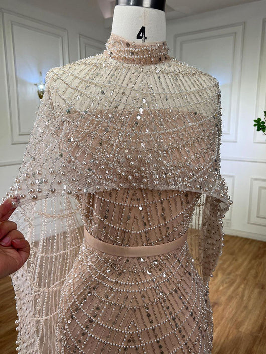 Vestido Largo de Lujo Pearl con Caída Elegante - Image 22