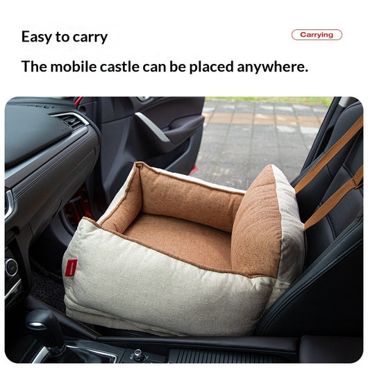 Asiento de Auto para Perros - Seguridad y Comodidad en el Viaje - Image 2
