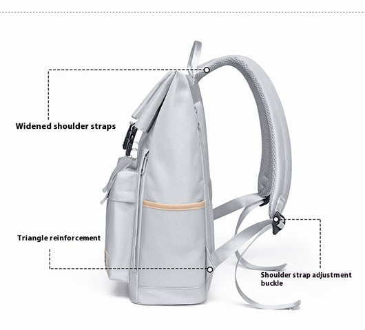 Mochila Escolar Expandible para Niños y Niñas con Compartimento para Laptop - Image 6