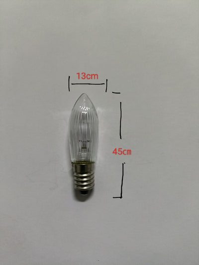Bombilla LED E10 Patrón Cristal C6 34V 3W - Image 11