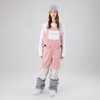 Traje de Esquí Impermeable Bicolor con Refuerzos Duraderos - Image 3