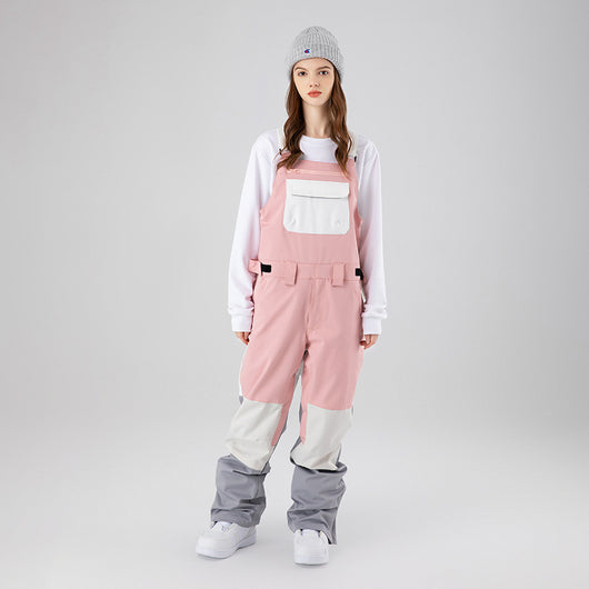 Traje de Esquí Impermeable Bicolor con Refuerzos Duraderos - Image 3