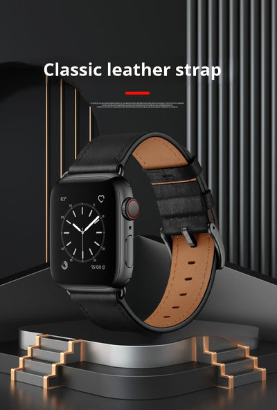 Correa de Reloj Inteligente en Cuero Premium de Capa Superior - Image 16