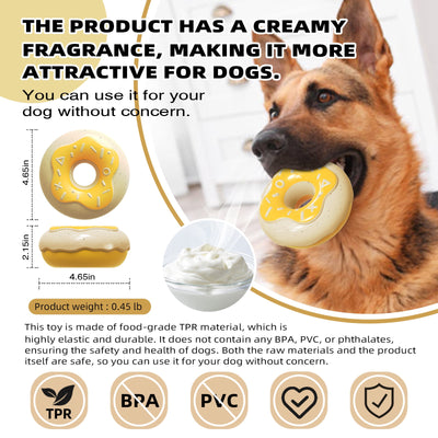 Juguete Dental Donut para Perros con Sonido de Limpieza - Image 8