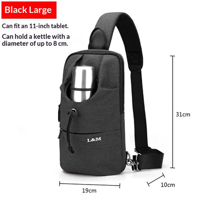 Bolsa Pectoral de Gran Capacidad para Ciclismo y Aventura - Image 5