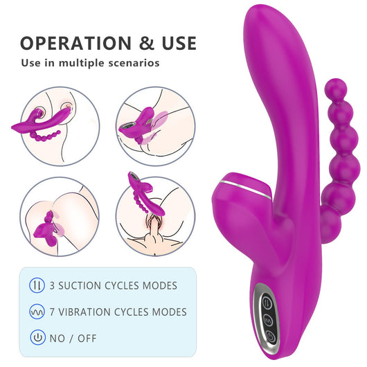 Estimulador de Múltiples Frecuencias con Succión para Mujeres - Image 26