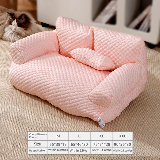 Sofá para Mascotas Cuatro Estaciones Desmontable, Lavable e Impermeable - Image 6