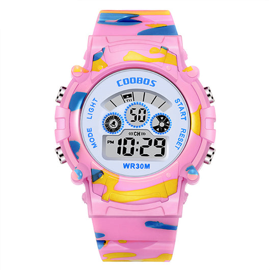 Reloj Deportivo Digital Luminoso Resistente al Agua Unisex Estudiante - Image 16